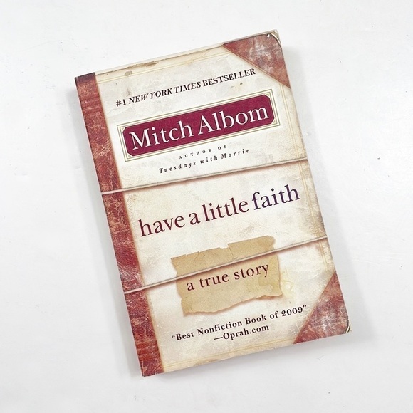 Have A Little Faith by Mitch Albom paperback book - Picture 2 of 4